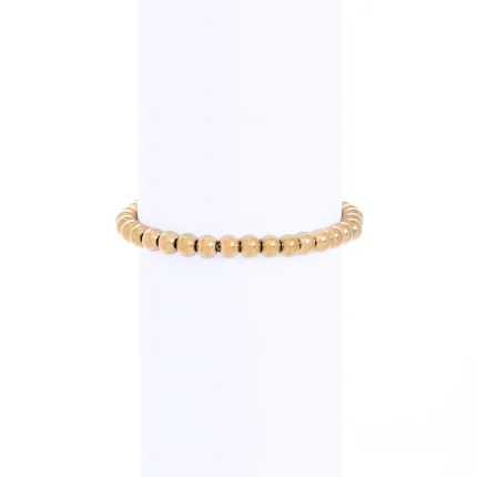 Pulseira ajustável em aço bolas