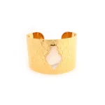 Pulseira rígida aço com coração Viana - Image 2