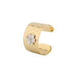 Pulseira rígida aço com coração Viana - Image 3