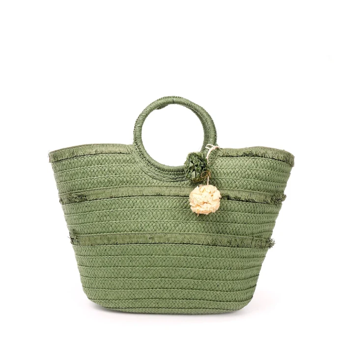 Mala Shopper com pompom - Image 1