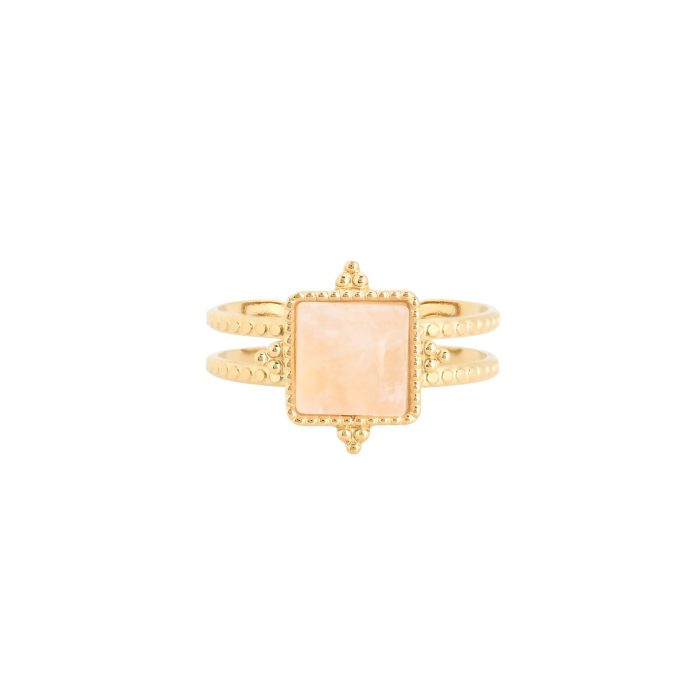 Anel ajustável aço irregulares pedra - Image 3