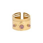 Anel ajustável aço largo - Image 3