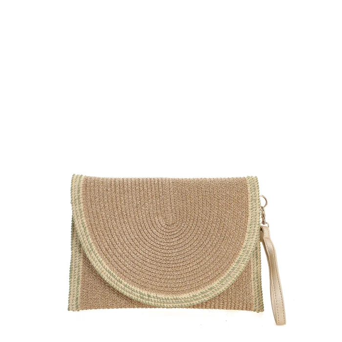 Clutch / Mala Tiracolo em ráfia - Image 2