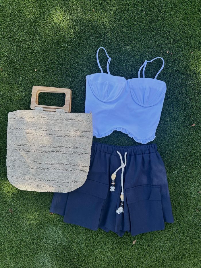 Mala Shopper em palha - Image 2