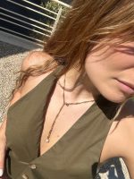 Colar em aço inoxidável pérola - Image 3