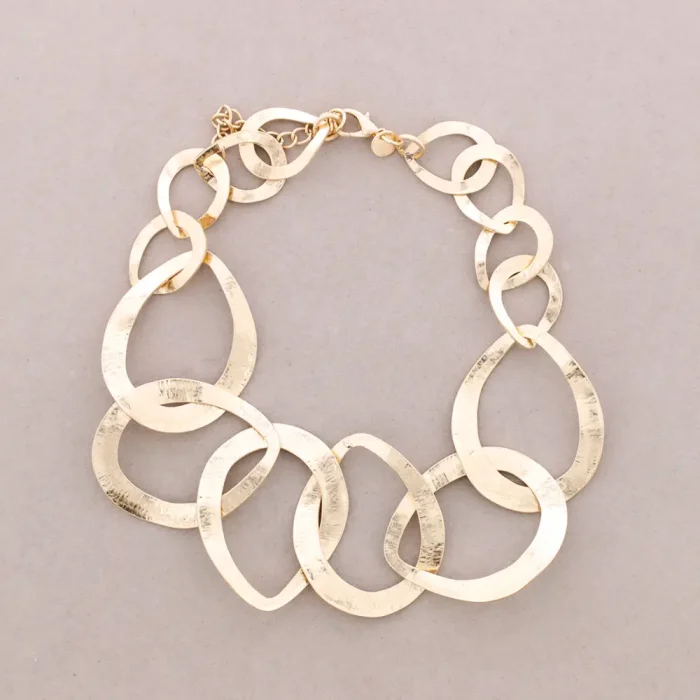 Colar de Argolas Metal - Image 1